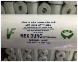 Mex keo dựng - Nút Nhựa Việt Thuận - Công Ty Liên Doanh Sản Xuất Nút Nhựa Việt Thuận